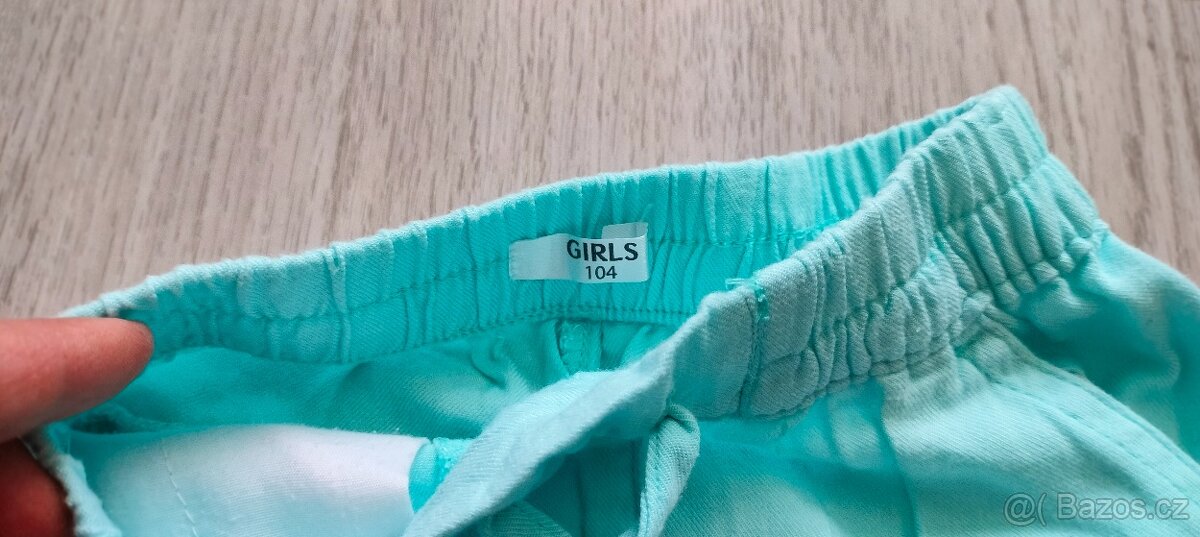 Dívčí tepláky vel. 98/104 - 6