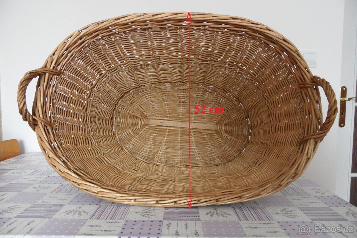 Proutěný koš na prádlo - 6