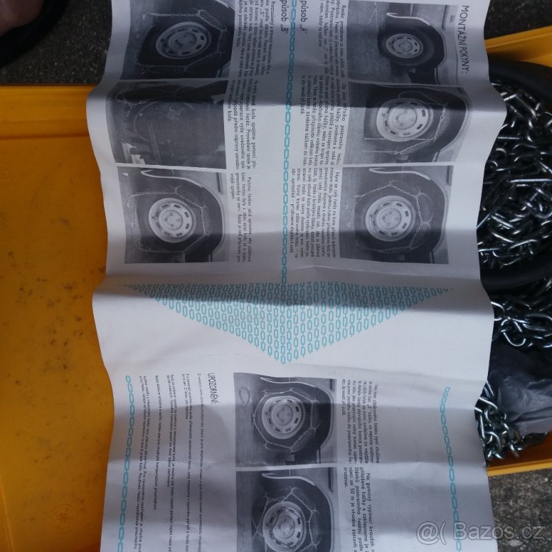 sněhové řetězy- č. 2,viz. foto - 6