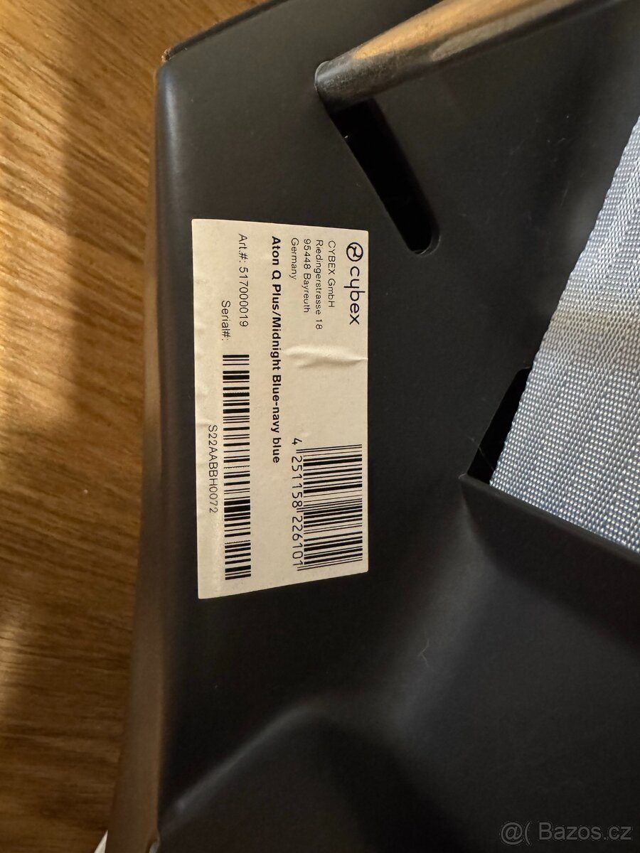 Dětská sedačka Cybex Aton Q Platinum - 6