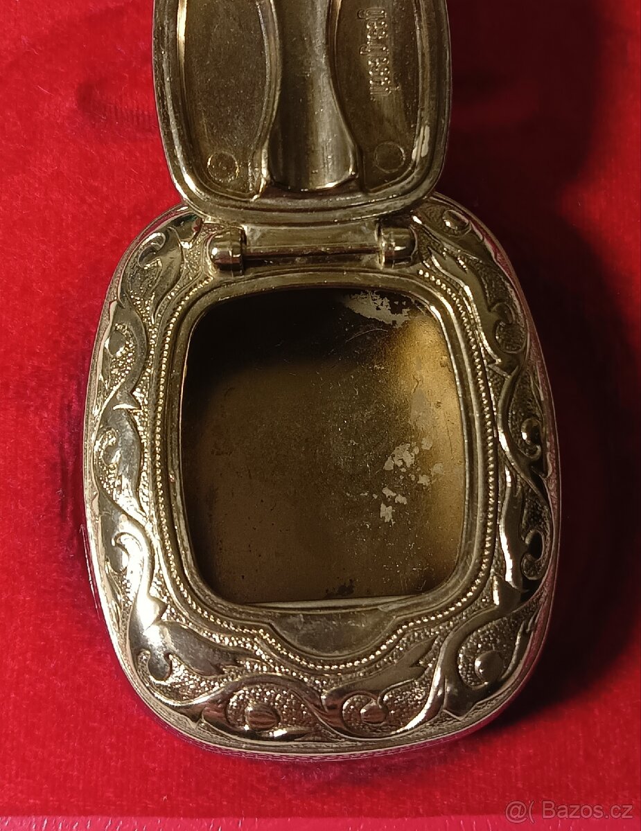 vintage kapesní popelník Ges. Gesch. Cortina. - 6