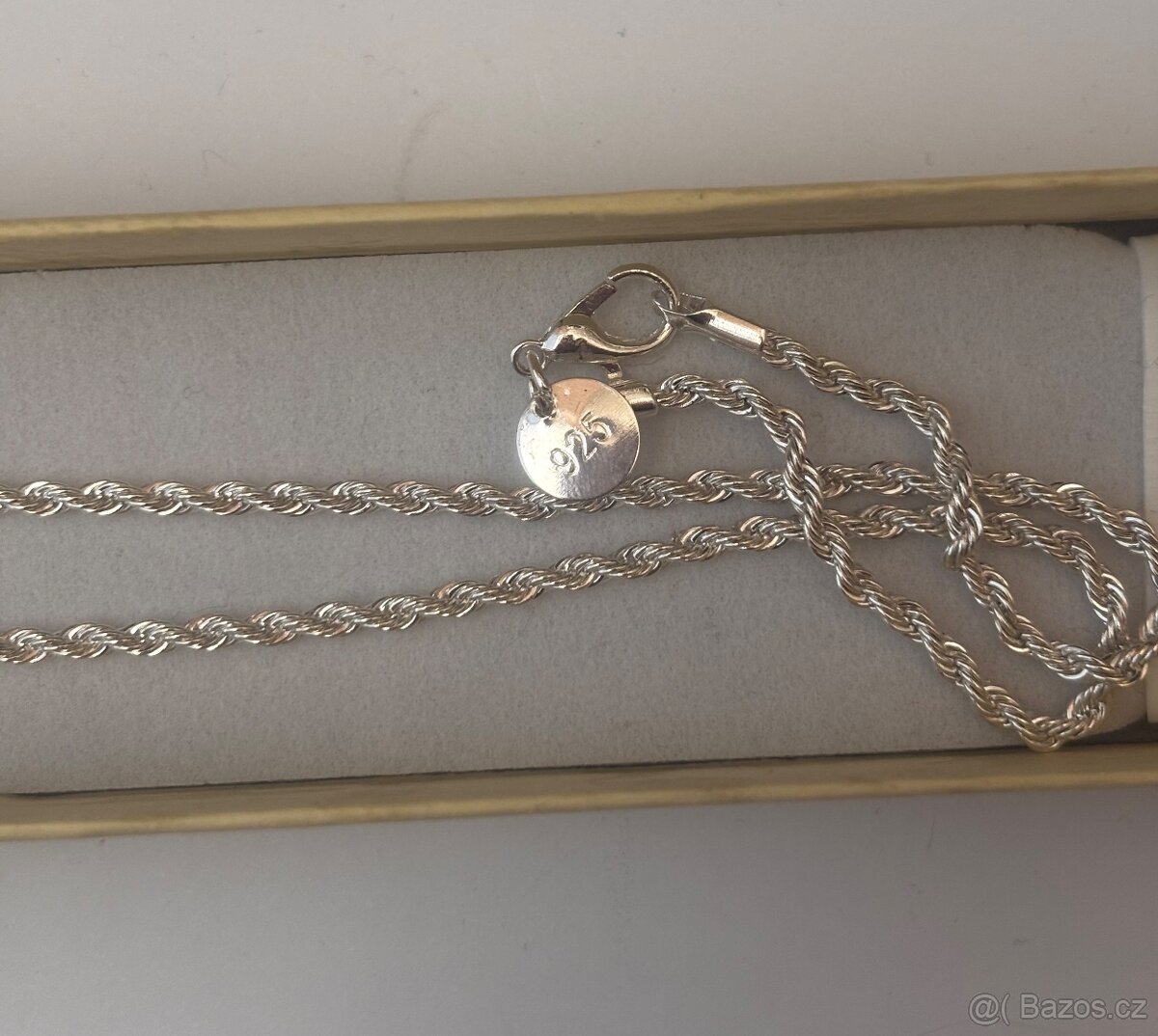 Nové stříbrné řetízky punc 925 - 6