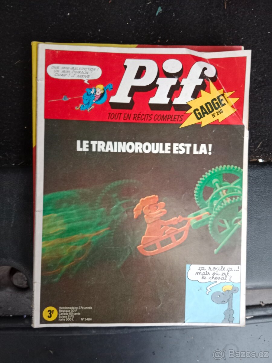Francouzský komiks PIF - 6