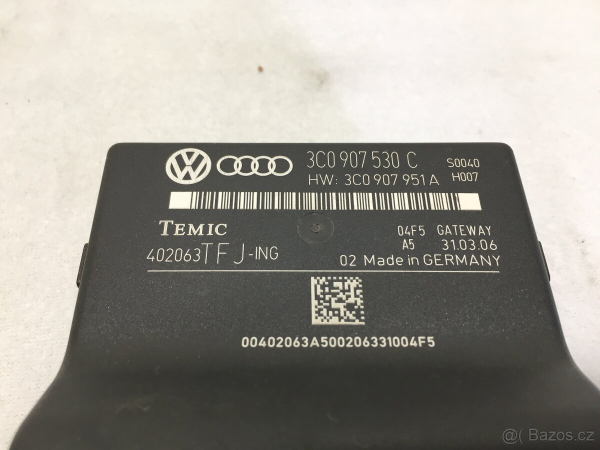 AUDI, SEAT, ŠKODA, VW - GATEWAY / DATOVÁ SBĚRNICE - 6