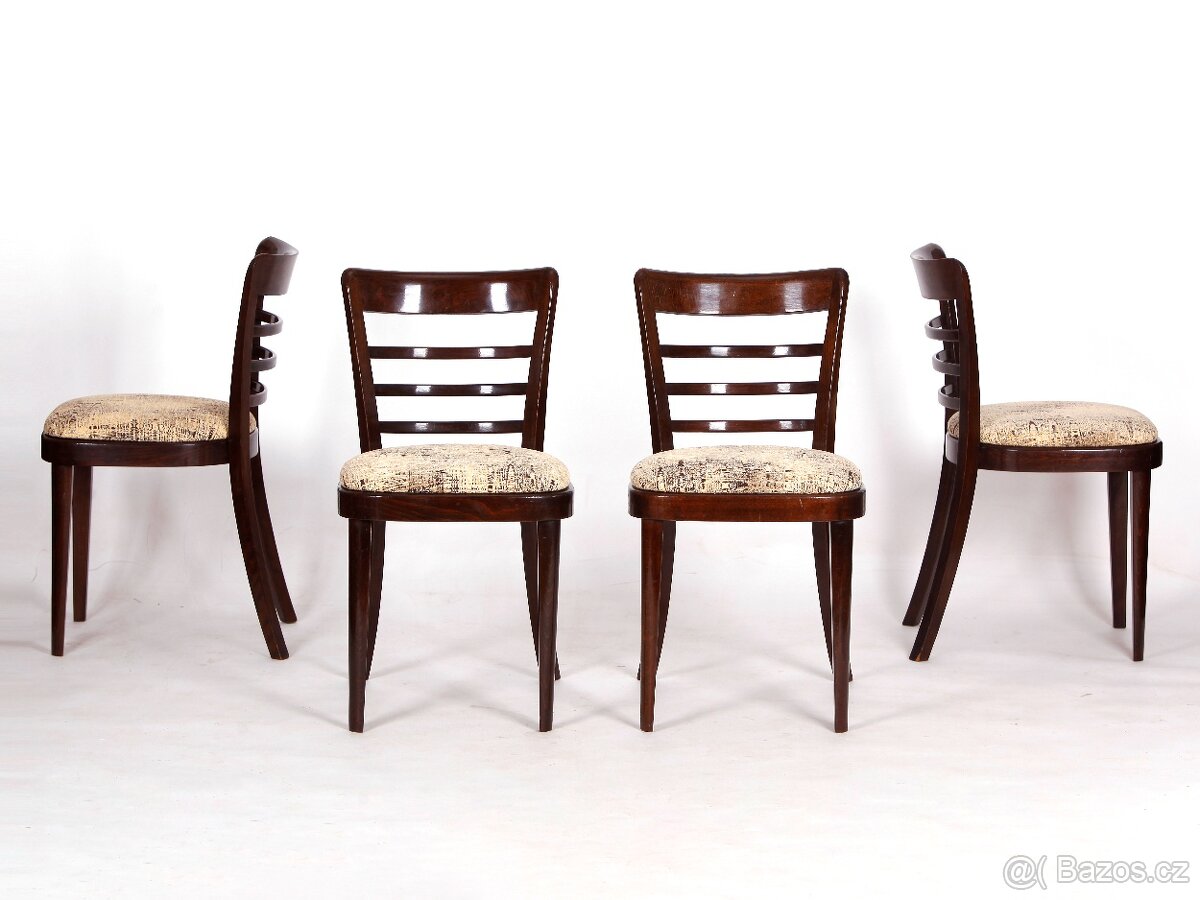 4x jídelní retro židle SETONA. krásný stav. - 6