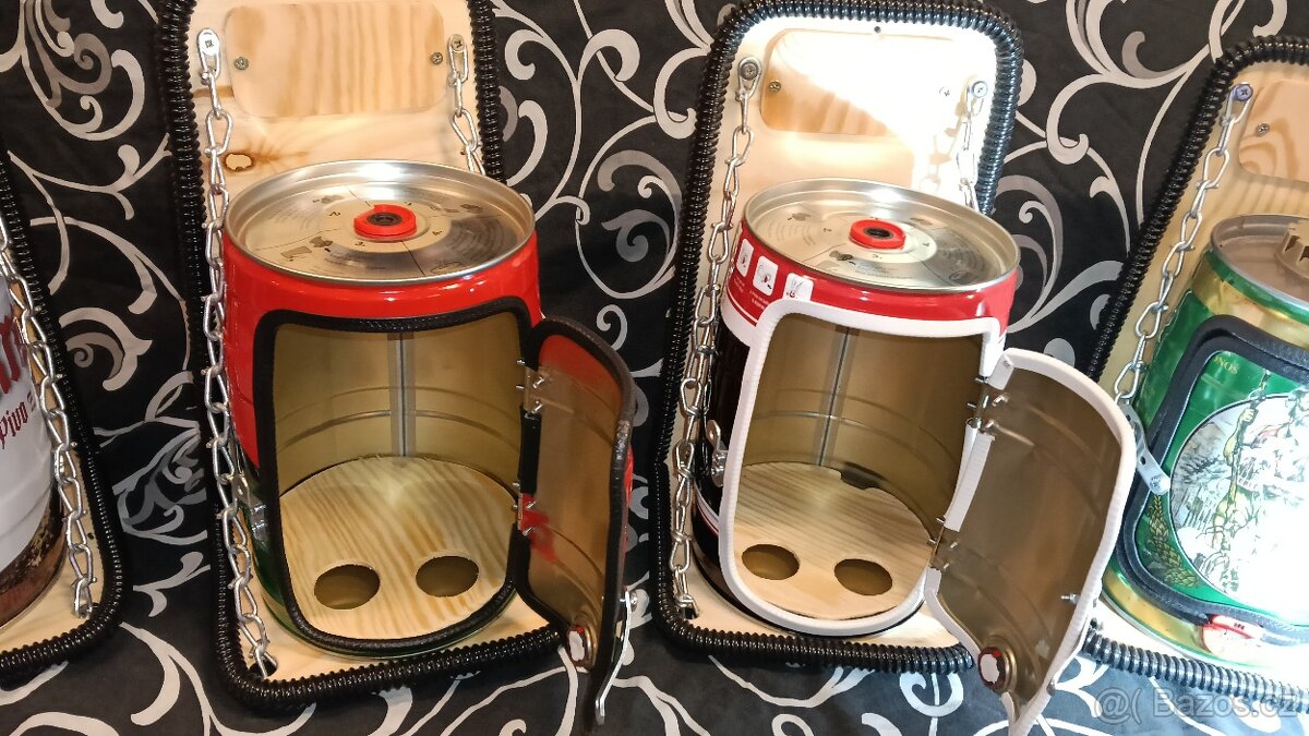 Dárkový ručně vyráběný bar, soudek styl ŠKODA - 6