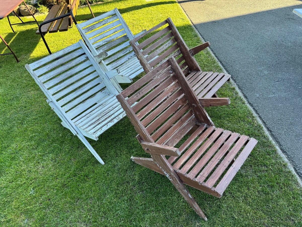 Zahradní židle rozkládací - 6