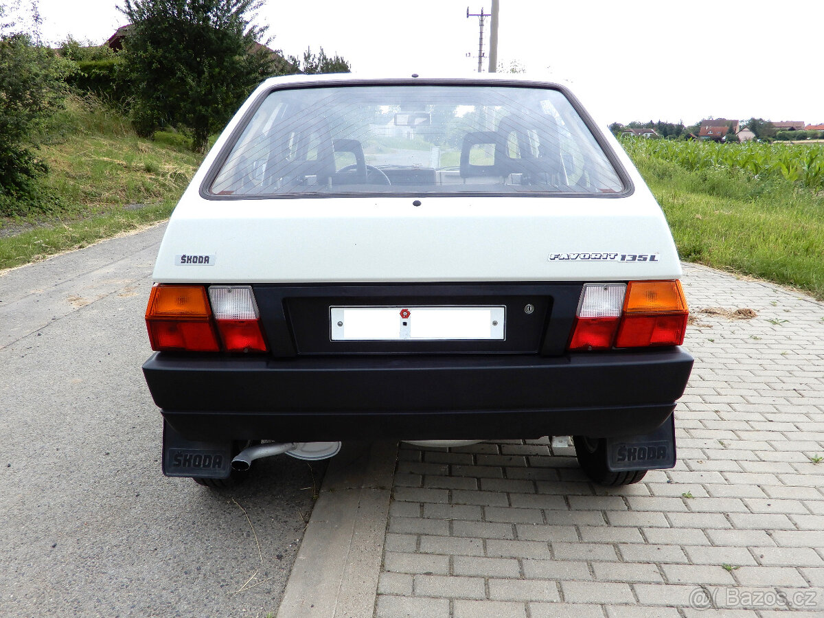 Škoda Favorit 135L, 1990, najeto 26.000km - 6
