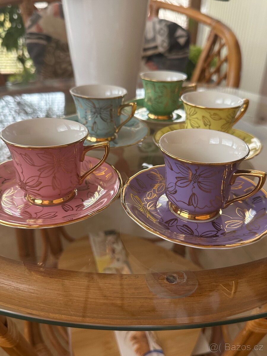 Sada 5 kávových šálků, zn. Windsor - 6