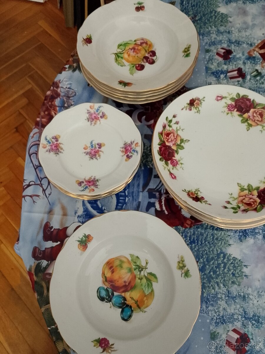 Talíře hrnky misi - 6