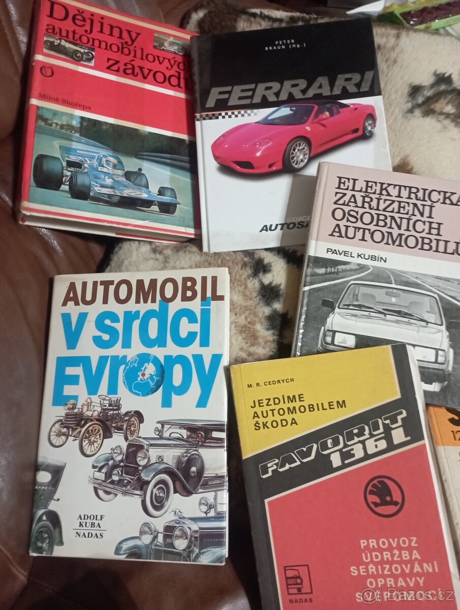 Automobilové knihy mix - 6