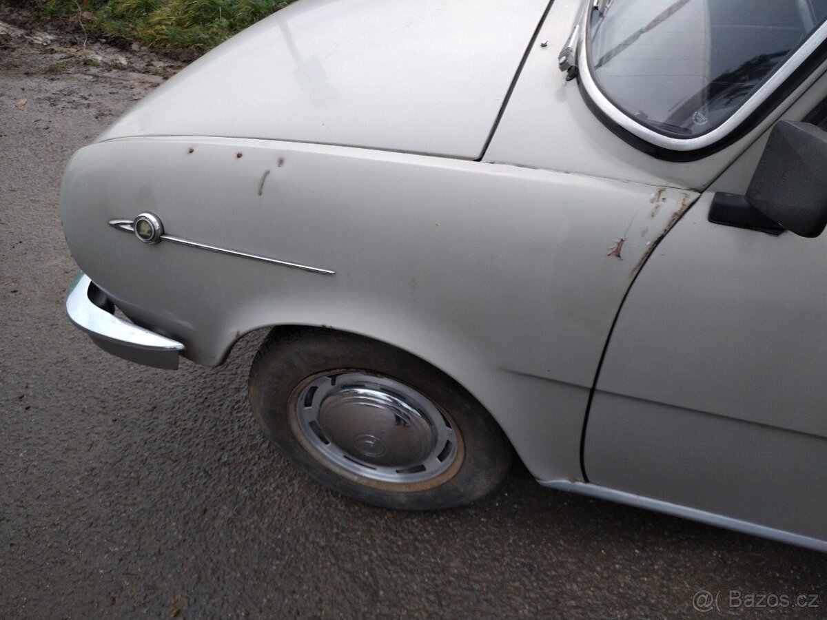 Škoda 110 L prvomodel, rok 1970 - 6