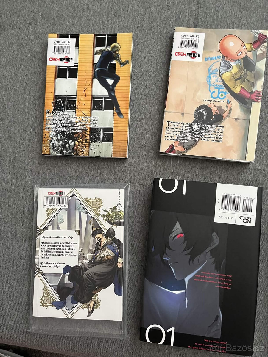 Prodám mix mang a light novelů - 6