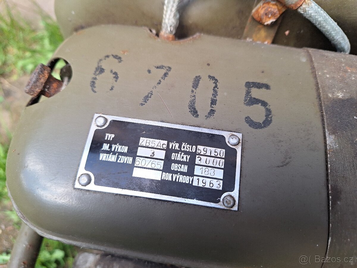 Elektrocentrála ZB5AC, 1kVA - 6
