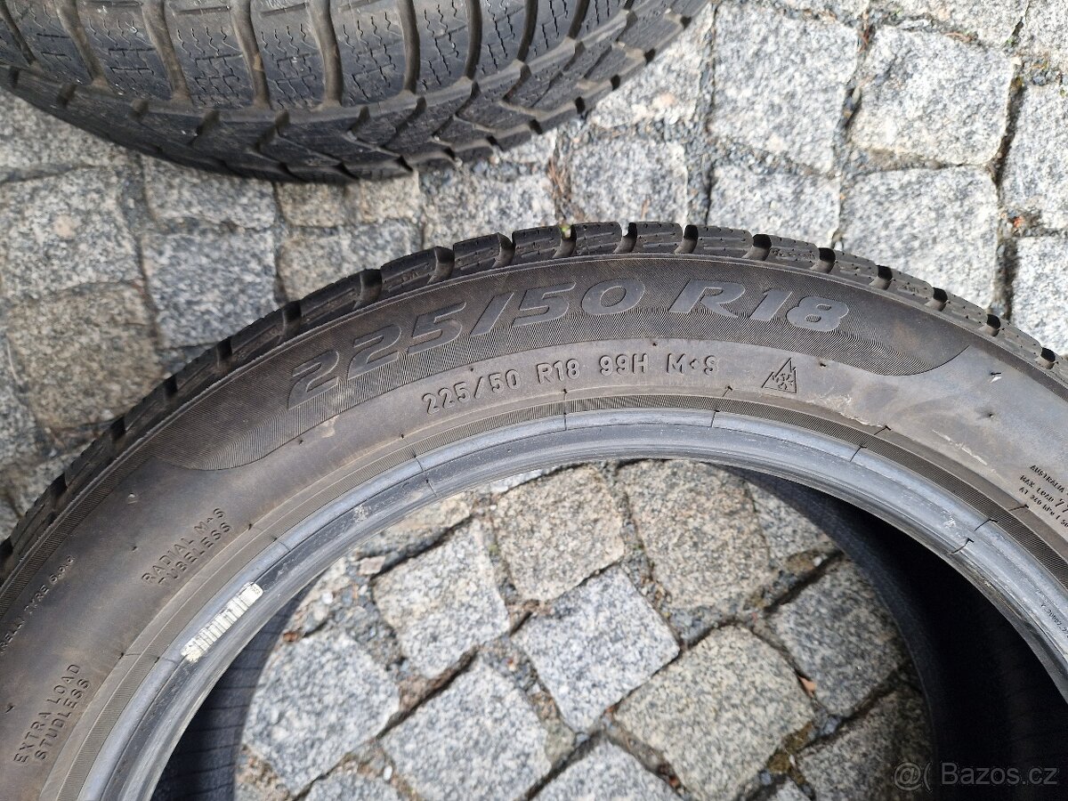 zimní pneu Pirellin 225/50/R18 - 6