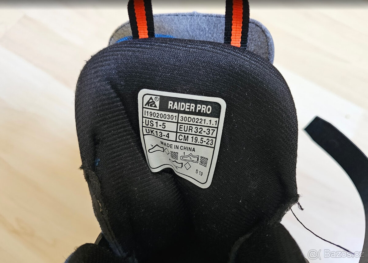 Kolečkové brusle K2 Raider Pro vel. 32-37 - 6