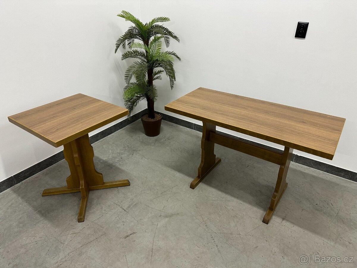 7 kusů Masivní RESTAURAČNÍ stoly. GASTRO profi - 6