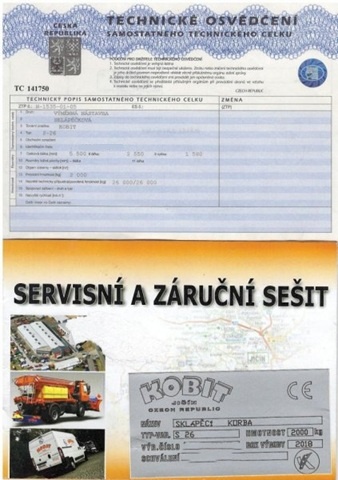 8m3 sypací nástavba Kobit S-26 - 6