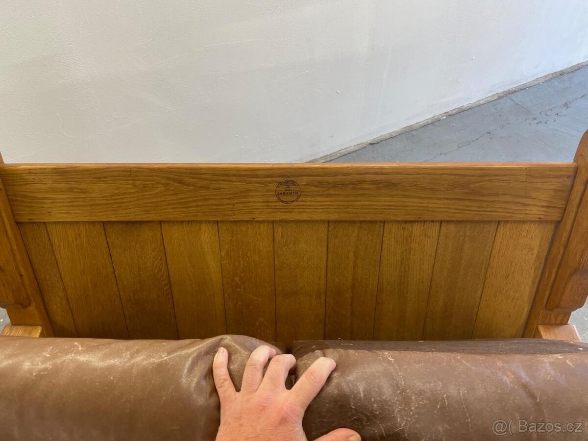 Sedací souprava z masivu - holandská výroba - dvoj sedák - 6
