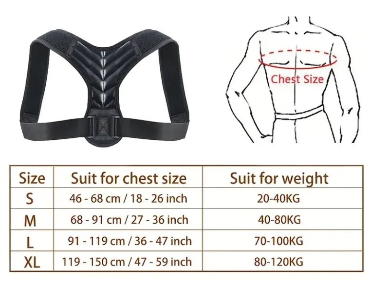 Ortopedická pomůcka pro držení těla - Nejlepší podpůrný pás - 6