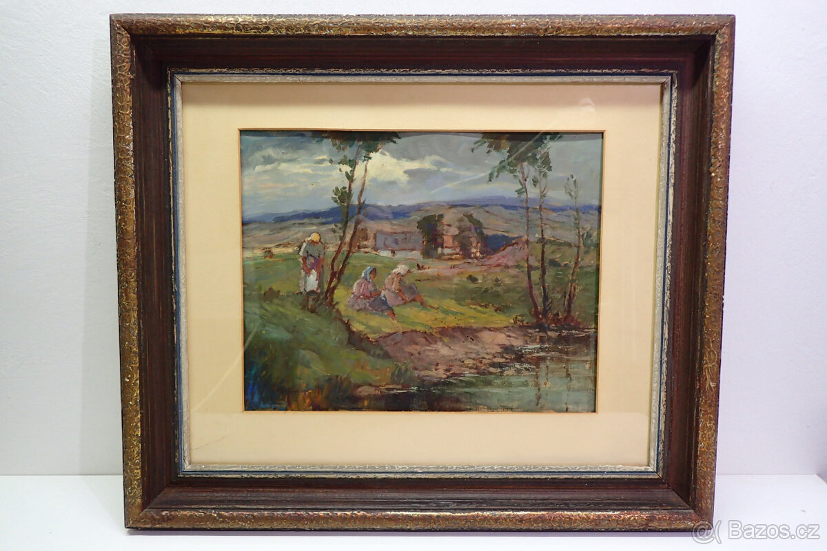 Kolínský F.V. - Dívky u potoka - 6