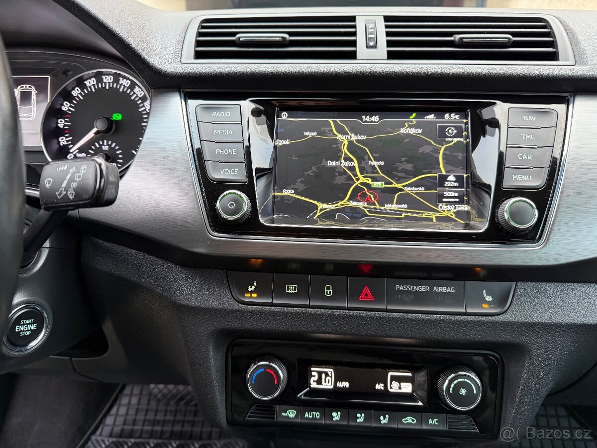 Škoda Fabia III, 2016, 1,4TDi 66kW, Automat, NAVI, Style + - 6