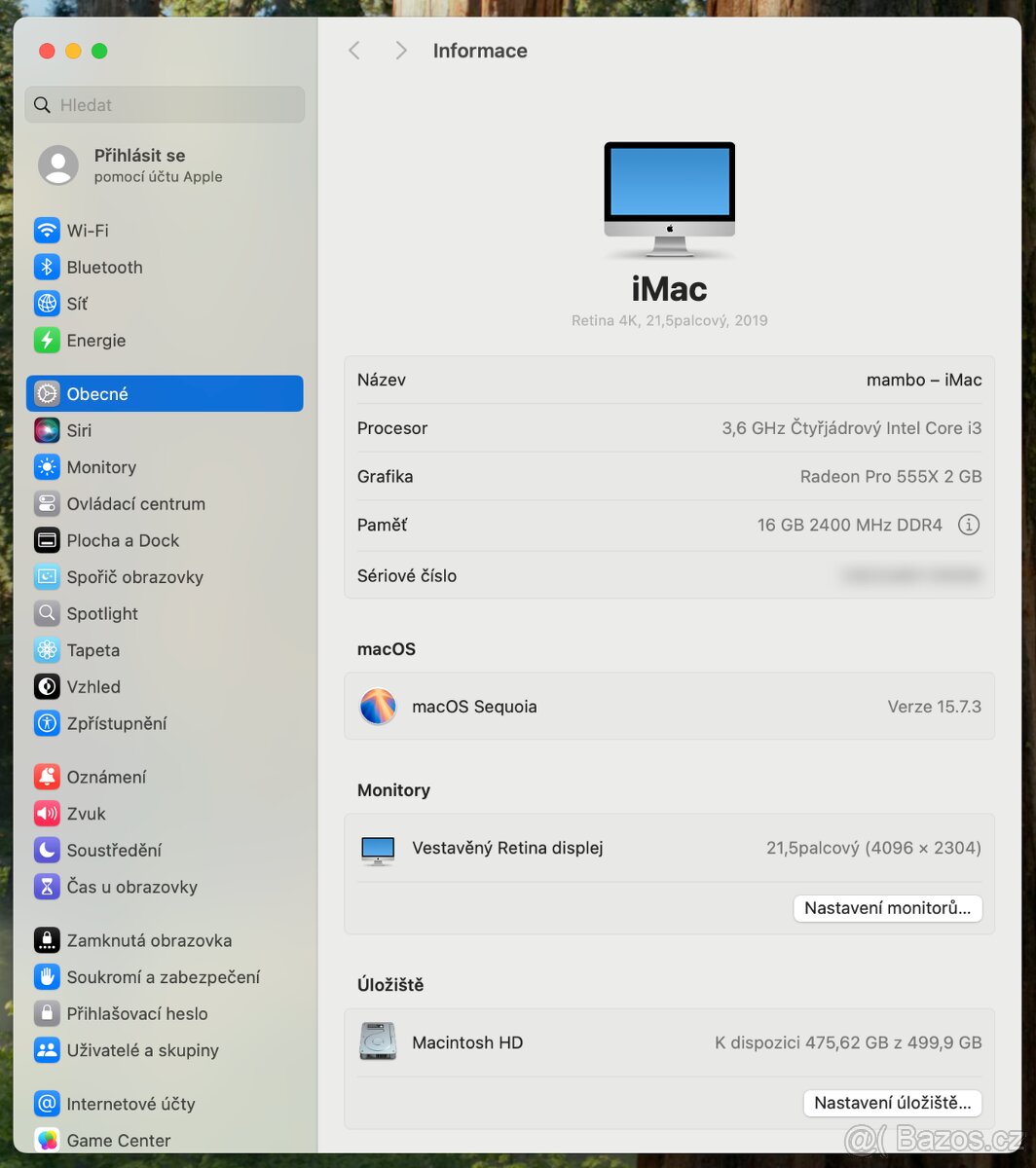 Apple iMac 21,5” 2019 4K, 16 GB RAM, 512 GB SSD, set - 6