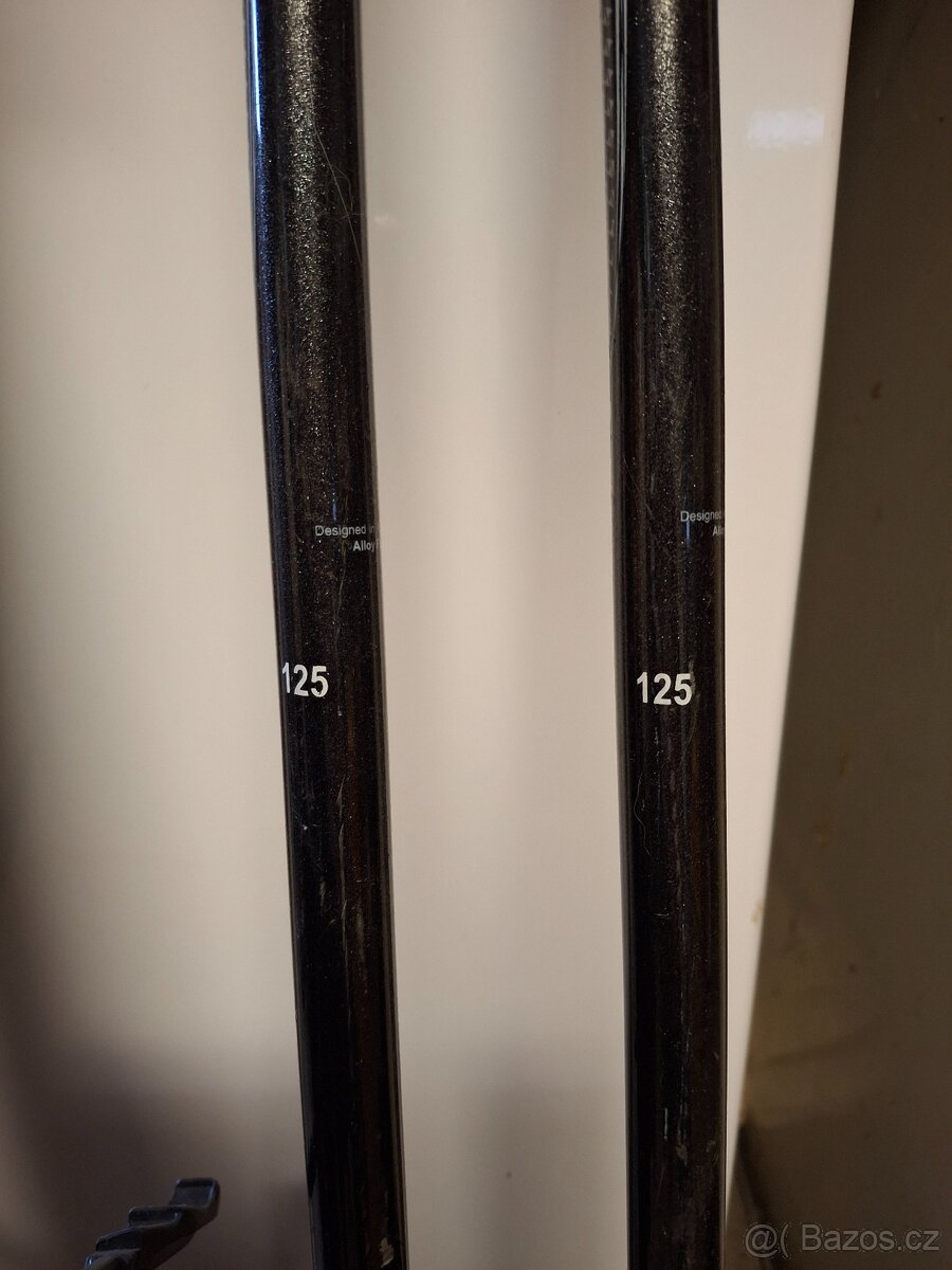 Lyže Tiger Volkl 163 cm s lyžáky a hůlkami blizzard - 6