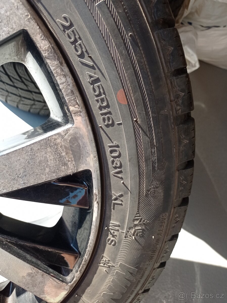 Zimní al kola 18" TOLUCA ORIGINAL VW T6, T6.1, T5 Multivan - 6