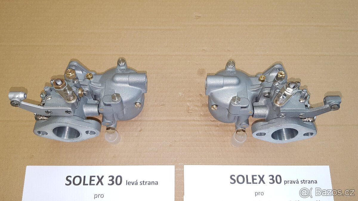 Karburátory Solex 30 po repasi na Škoda, Praga, Aero, Walter - 6