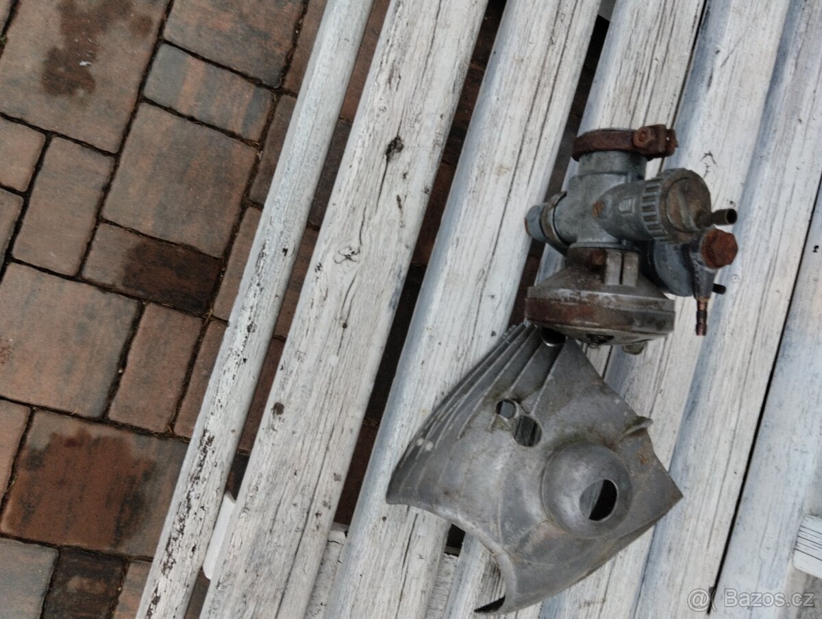 Jawa Pérák karburátor a kryt - 6