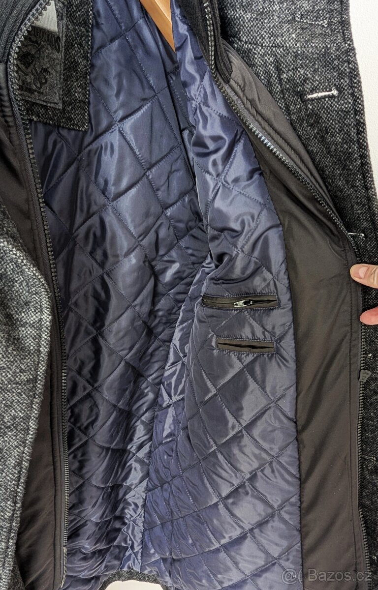 Pánský teplý zimní kabát - 6