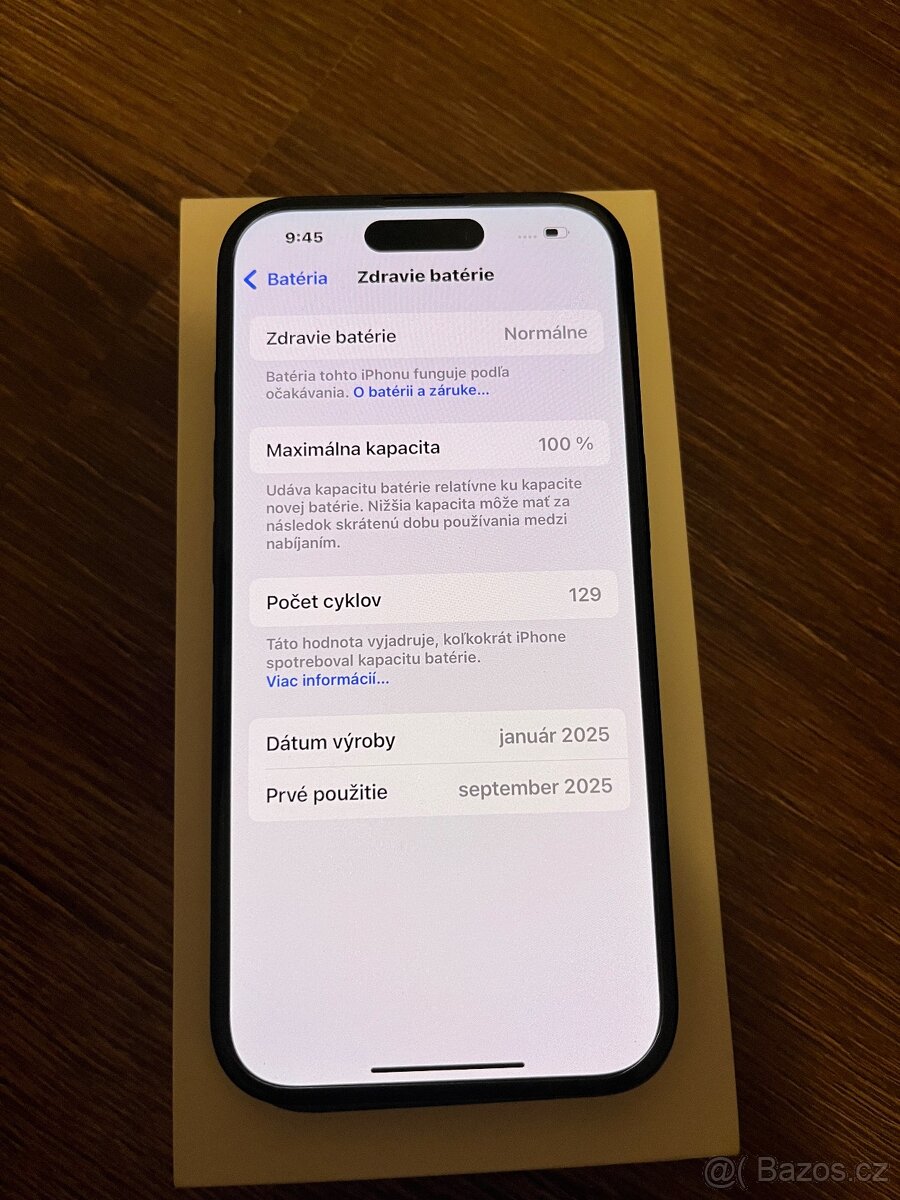 apple iphone 16 128gb Black Bateria 100 - 6
