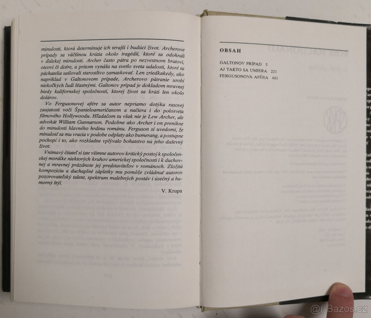 Ross Macdonald - 3x proti zločinu - 6