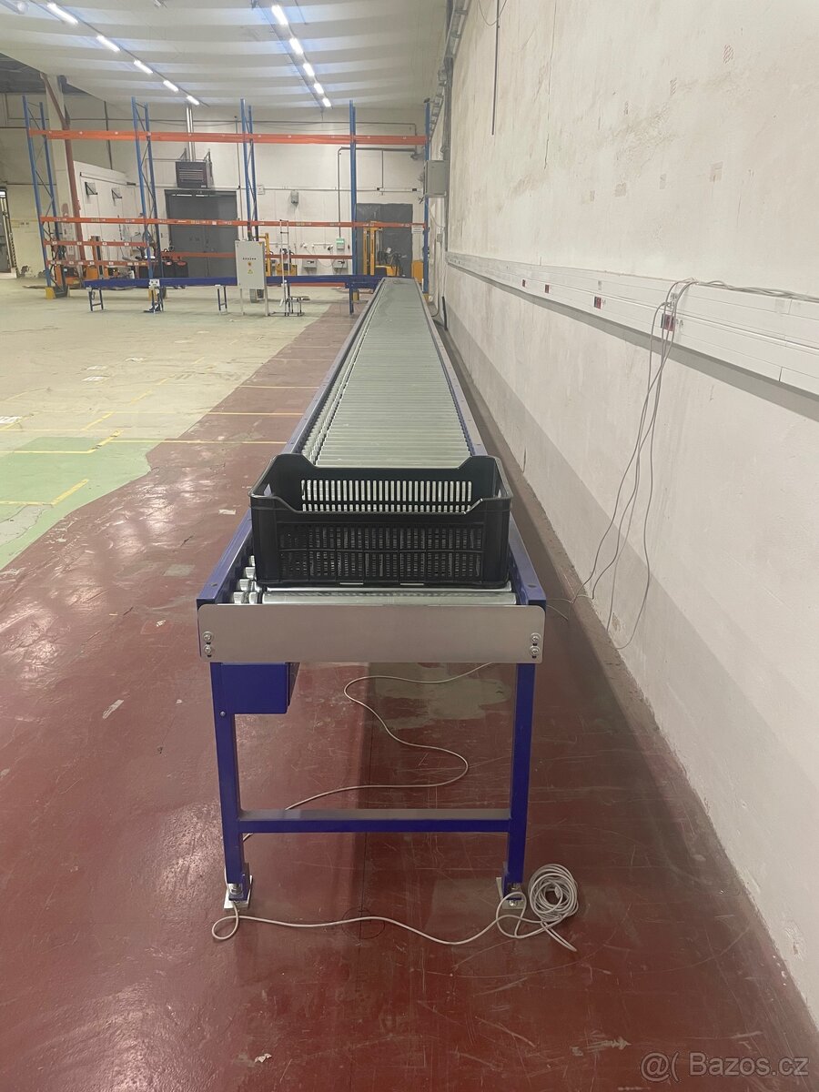 Válečkový elektrický dopravník LOGSYS - 6