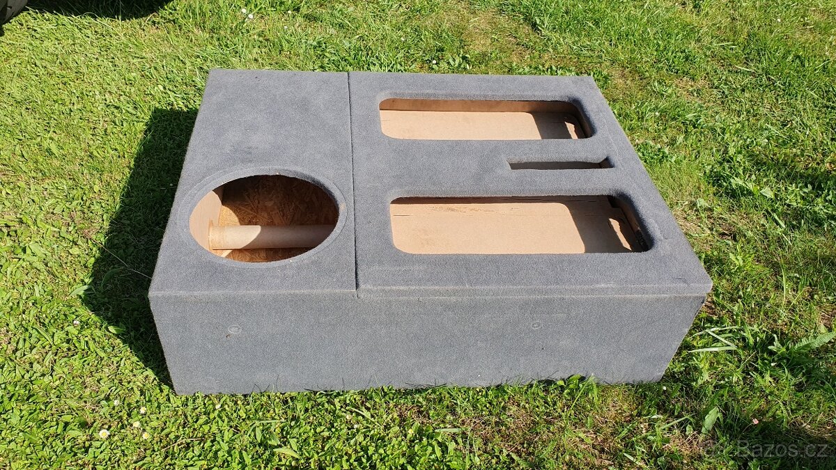 Subwoofer Aliante Phase Linear 12" Si vestavba pro VW T5 - 6