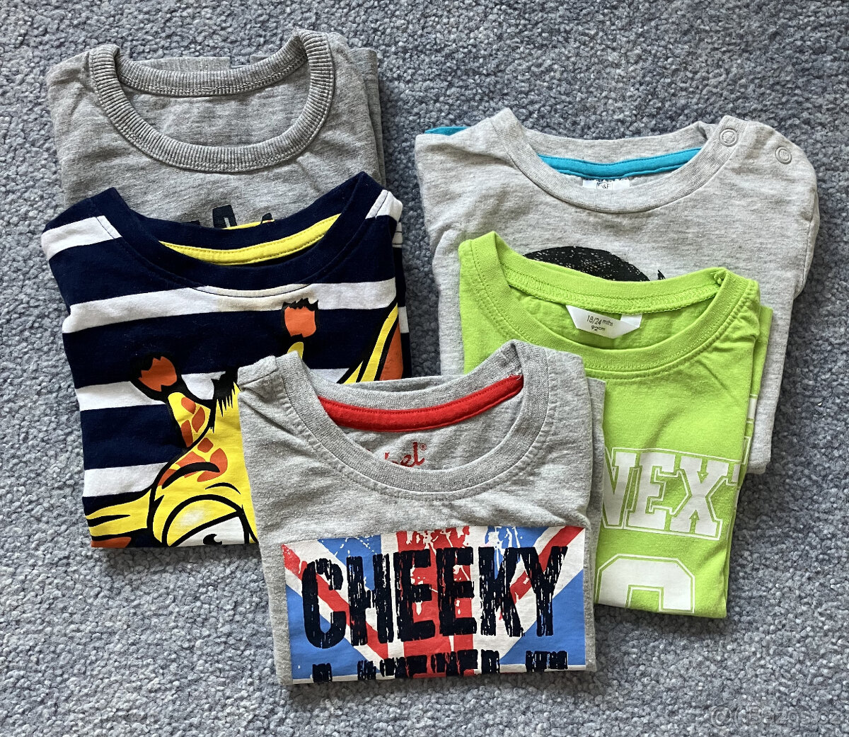 20 kusů oblečení pro kluka - velikost 86 / 92 - 6