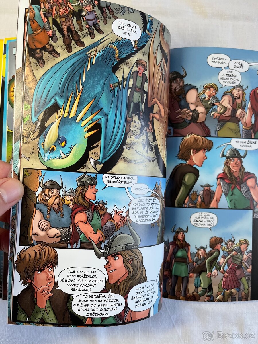 ak vycvičit draky: jezdci z Blpu. Kniha - 6