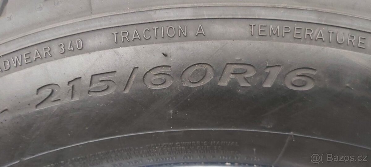 Alu kola 5x112 R16 Škoda ,VW s pneu 215/60r16 7mm TOPSTAV - 6