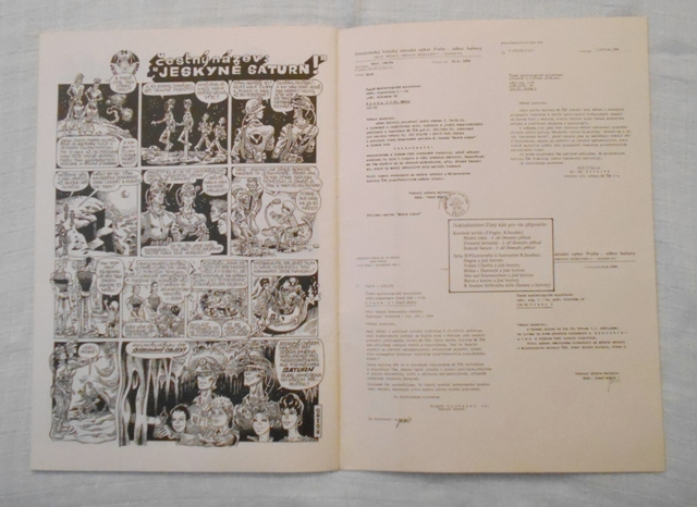 Jaroslav Foglar, Kája Saudek - Jeskyně Saturn - 1991 - 6