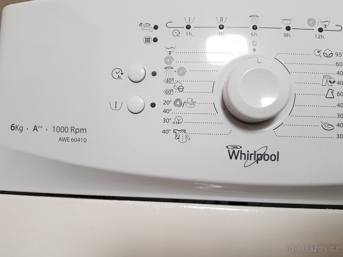 pračka Whirlpool vrchní plnění DOVEZU - 6