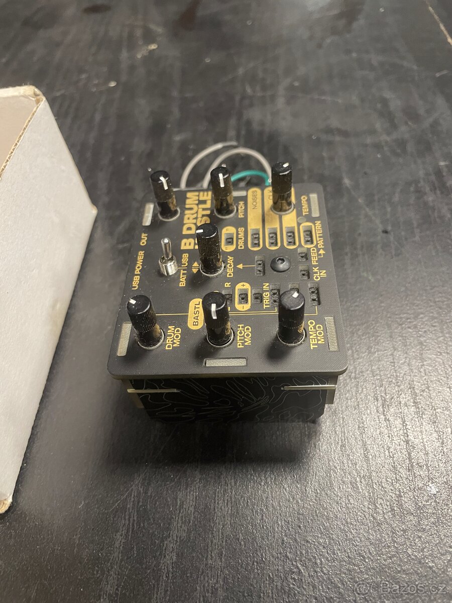 BASTL Instruments B Drum Kastle 2020 - Black - 6