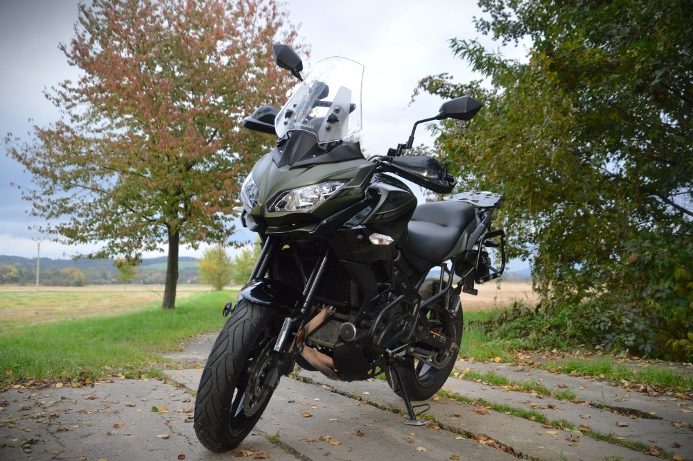 Versys 650 MY 2020 - Khaki/Black s kufry SW Motech Trax ION - 6