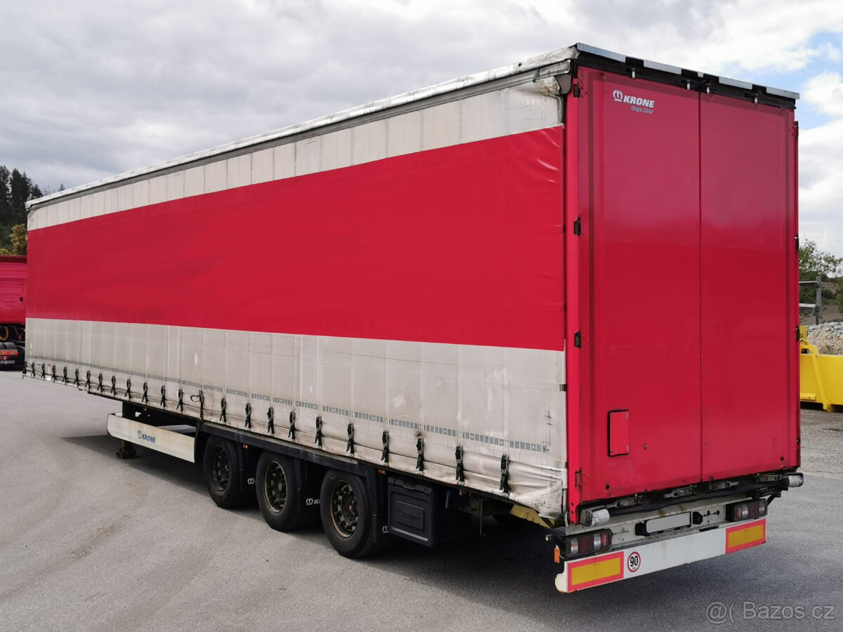 Prodám valníkový návěs KRONE SD low deck - 6
