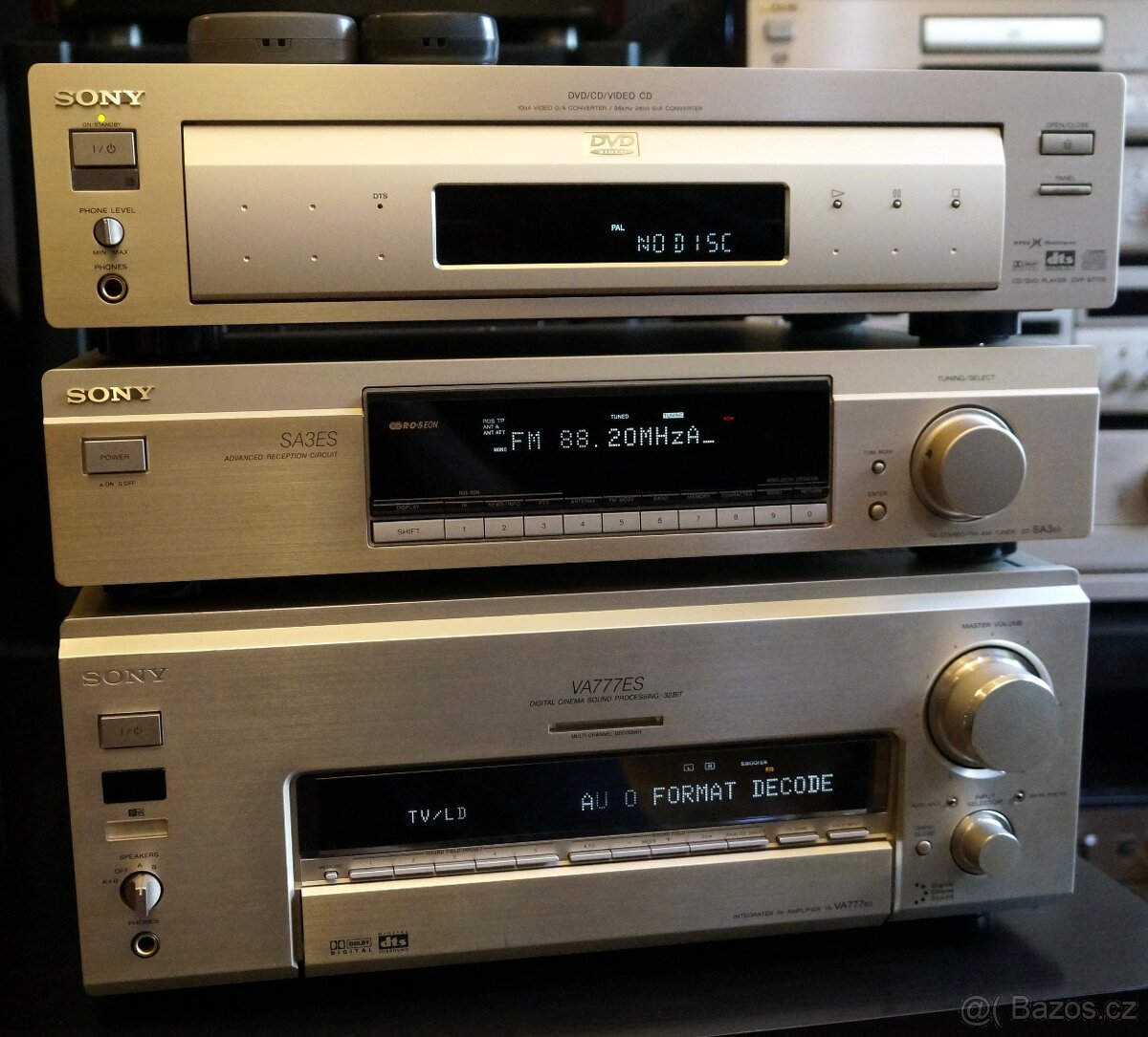 SONY HIGH -END SESTAVA ES CHAMPAGNE - 6