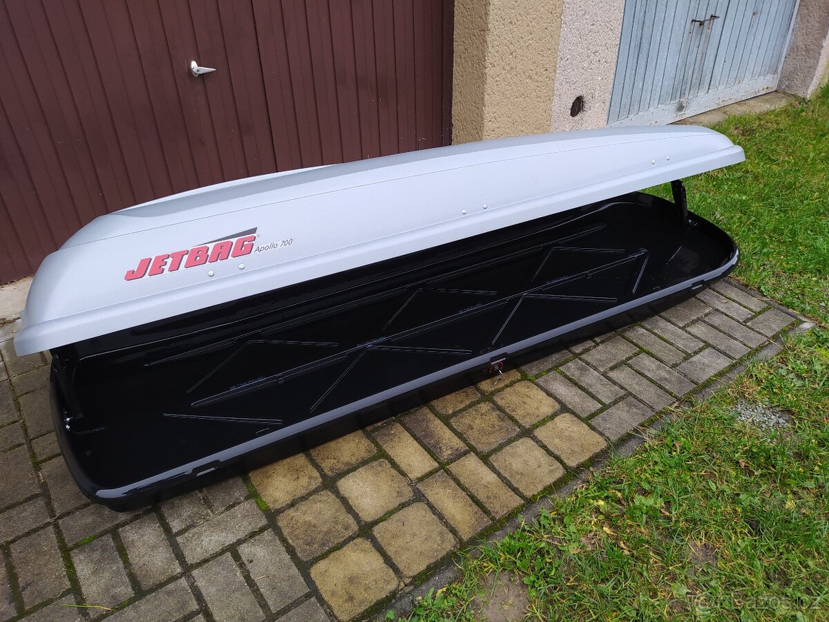 THULE JETBAG APOLLO 700.STŘEŠNÍ BOX,RAKEV,TOP STAV - 6