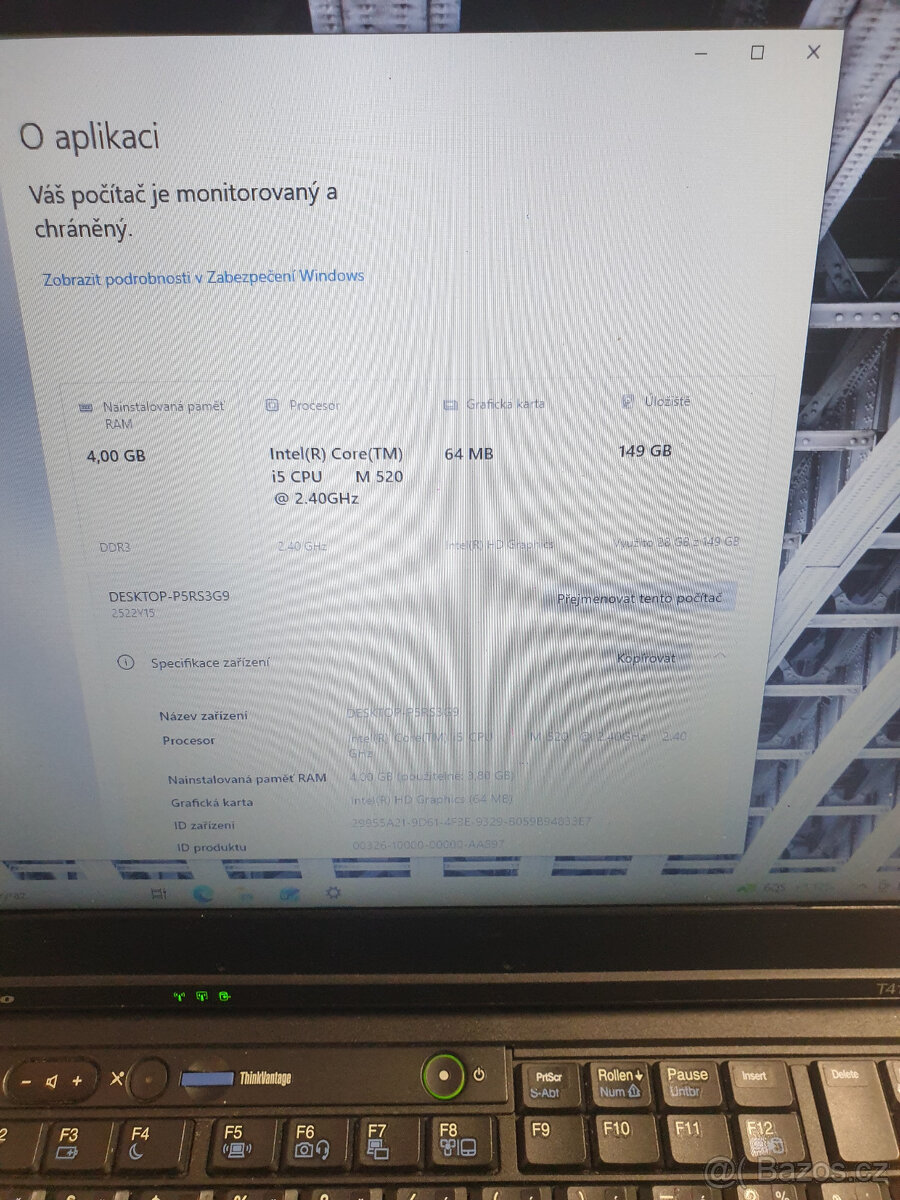 Lenovo Thinkpad T410 Intel Core i5-M520, 14,1" - 6