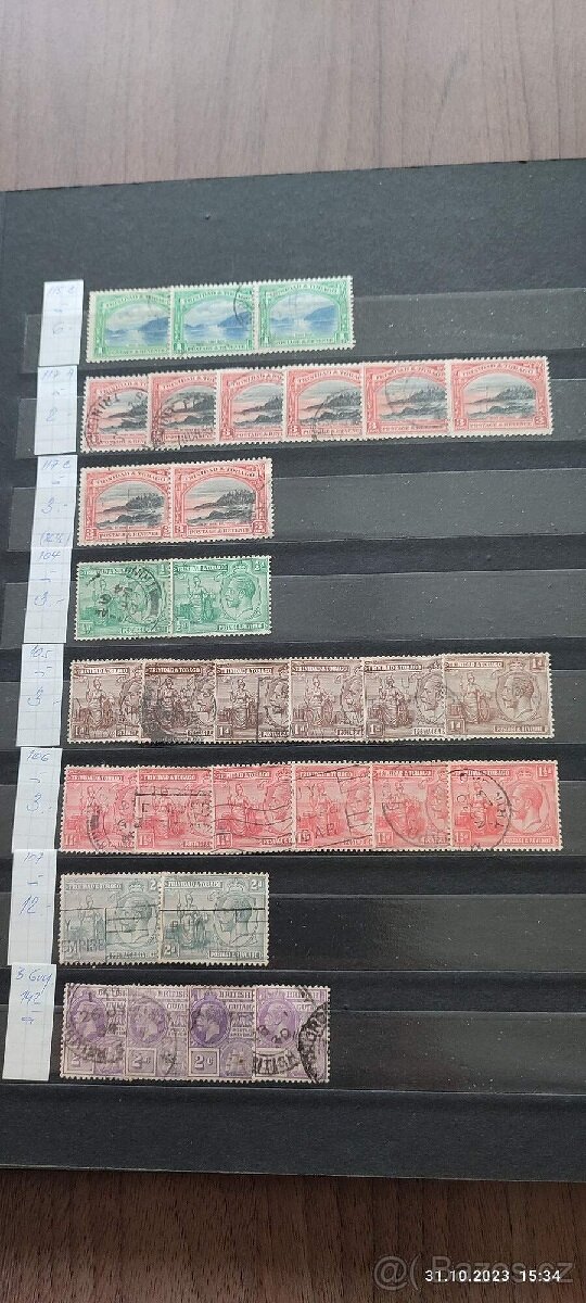 Prodám album Filatelie 61 - staré Grenada,Bermuda,atd. - 6