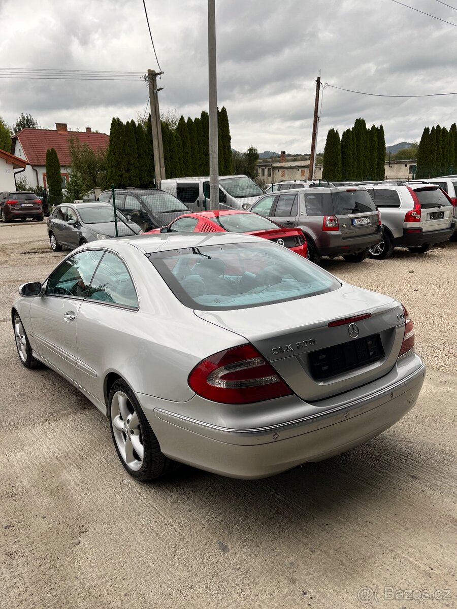 Mercedes-Benz CLK AvantGarde 270 CDI 125kW = Top Stav = - 6