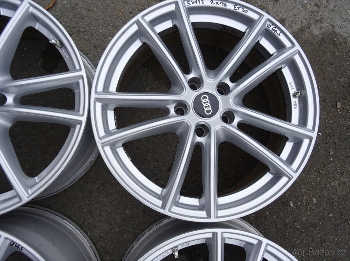 Alu disky na Audi, 18", 5x112, ET 30, šíře 8J - 6